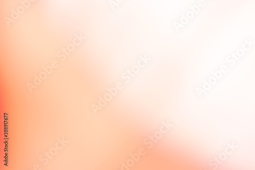 Orange white gradient blur background