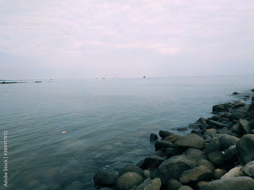 beautiful beach views of Depok beautiful beach views of Depok