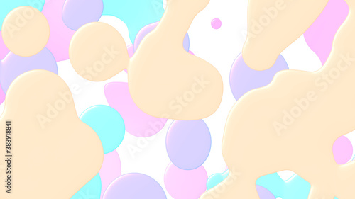 Abstract beautiful ink liquid watercolor colorful pastel bright pattern background