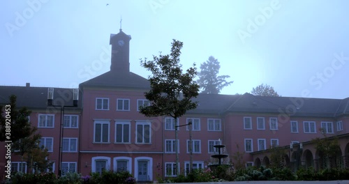 Foggy Morning view of an old German Psychiatry photo