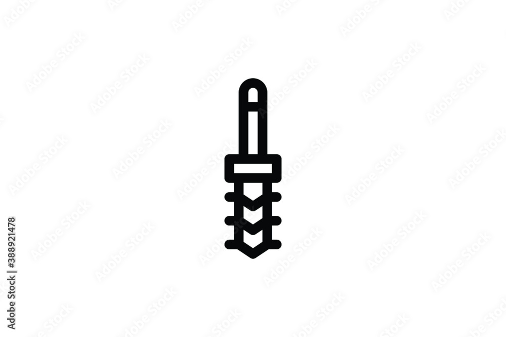 Cleaning Outline Icon - Toilet Tools Cleaning Outline Icon - Toilet Tools