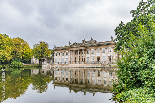 The Palace on the Isle, also known as Baths Palace in Warsaw's Royal Baths Park