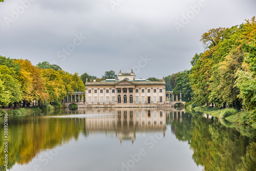 The Palace on the Isle, also known as Baths Palace in Warsaw's Royal Baths Park