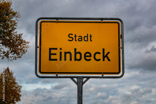 Einbeck Ortsschild