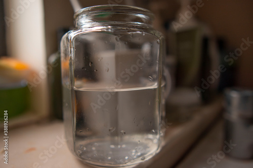 glass of water