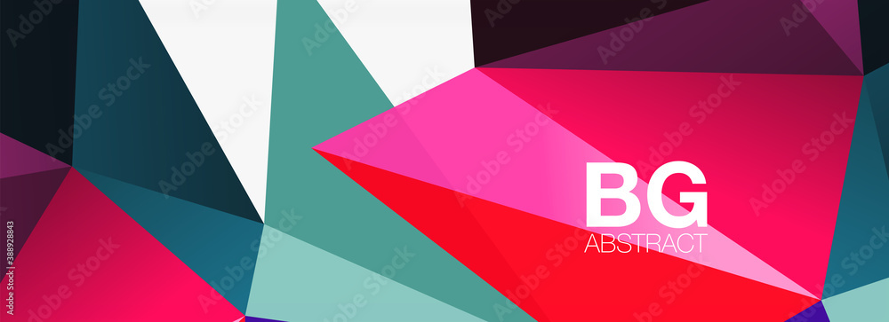 3d mosaic abstract backgrounds, low poly shape geometric design 3d mosaic abstract backgrounds, low poly shape geometric design