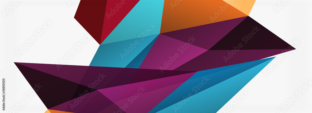 3d mosaic abstract backgrounds, low poly shape geometric design 3d mosaic abstract backgrounds, low poly shape geometric design