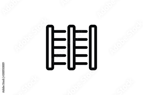 Physiotherapy Outline Icon - Ladder