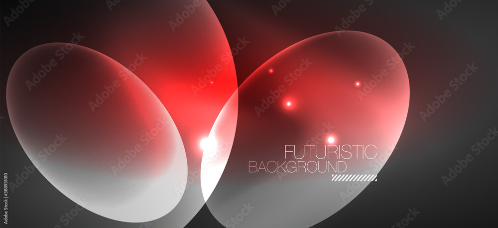 Neon ellipses abstract backgrounds. Shiny bright round shapes glowing in the dark. Vector futuristic illustrations for covers, banners, flyers and posters and other Neon ellipses abstract backgrounds. Shiny bright round shapes glowing in the dark. Vector futuristic illustrations for covers, banners, flyers and posters and other