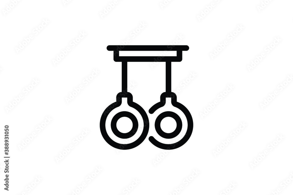 Physiotherapy Outline Icon - Exercise Too Physiotherapy Outline Icon - Exercise Too