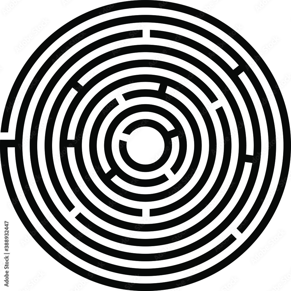 maze black isolated on white background
maze black isolated on white background