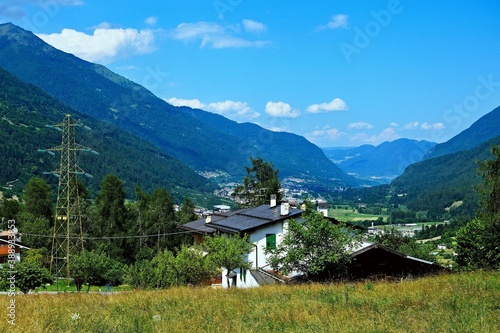 Italy-view on the Val di Sole