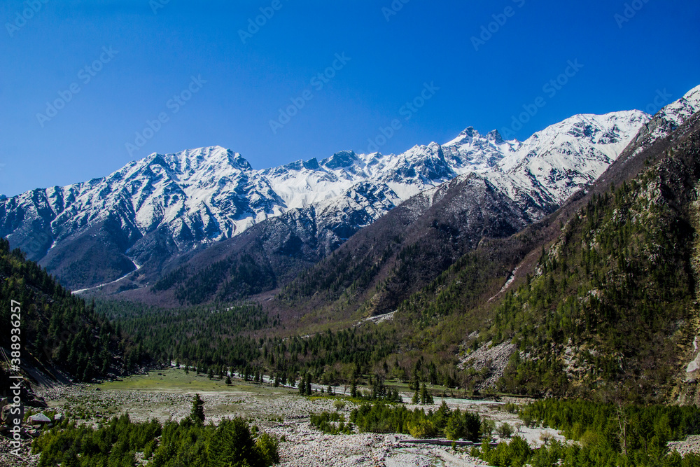 Various views of the Sangla valley