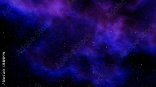 Space background with realistic nebula and shining stars  colorful cosmos with stardust and milky way  magic color galaxy  infinite universe and starry night 3d render