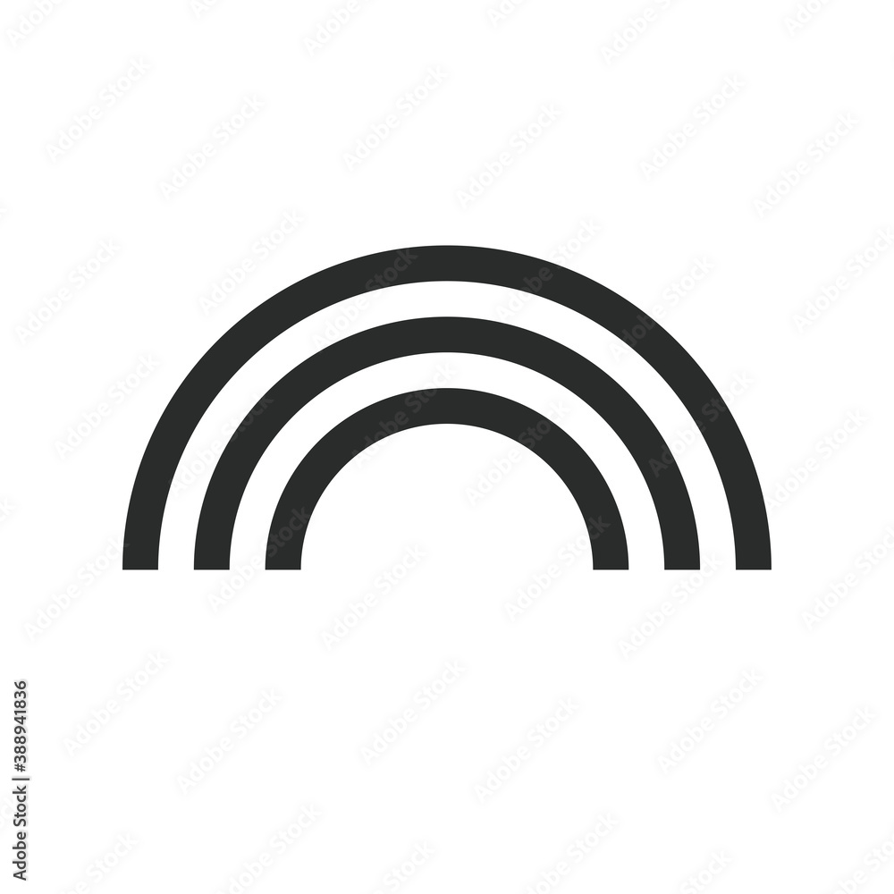 rainbow icon vector design illustration rainbow icon vector design illustration