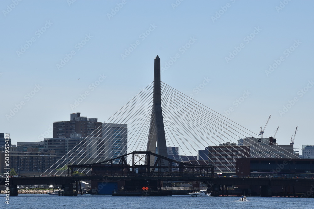 Obraz premium In and around Boston city 