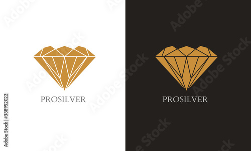 Diamond Jewelry minimalist logo 