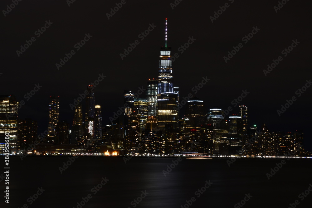 Naklejka premium The mesmerizing skyline of New York city 