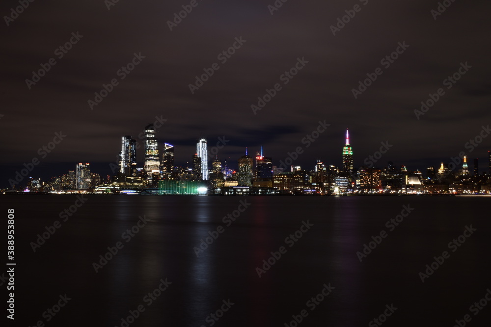 The mesmerizing skyline of New York city  