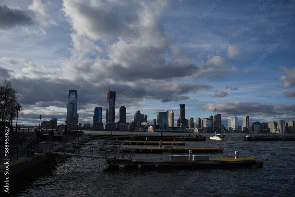 The mesmerizing skyline of New York city  