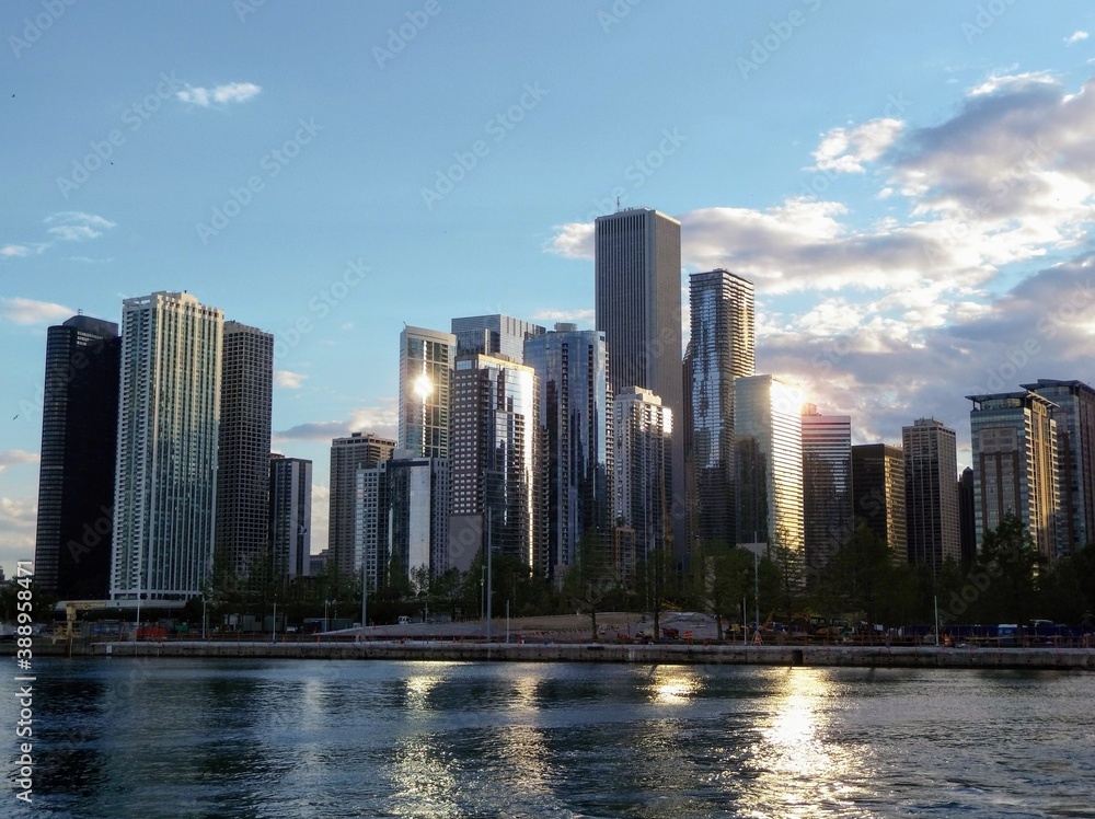 Fototapeta premium In and around Chicago city 