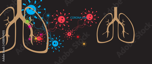 Coronavirus 2019-nCoV. Corona virus icon isolated