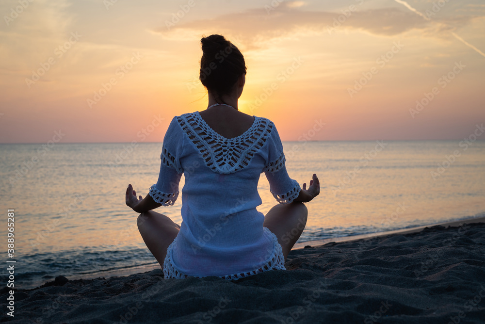 Woman doing yoga in nature. Woman doing yoga in nature.
