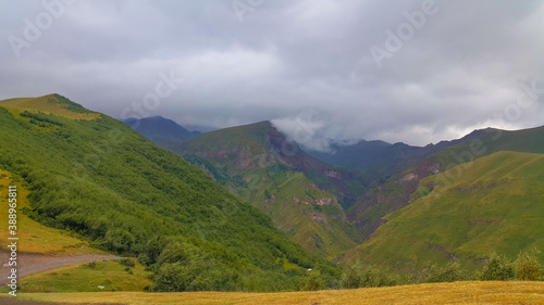 landscape with mountains