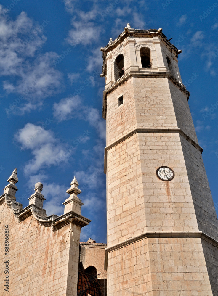 Historic church of Vinaros, Castellon - Spain