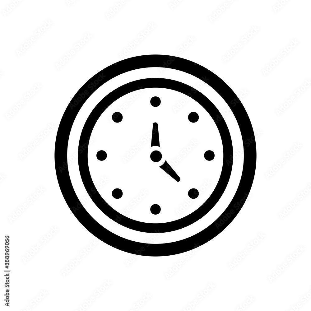 Vector Time and Clock icon. Circle arrow icon.Vector illustration. Eps 10 Vector Time and Clock icon. Circle arrow icon.Vector illustration. Eps 10