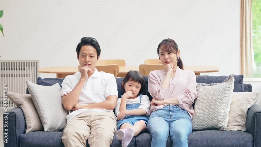 考える日本人家族 ライフスタイル 考える日本人家族 ライフスタイル