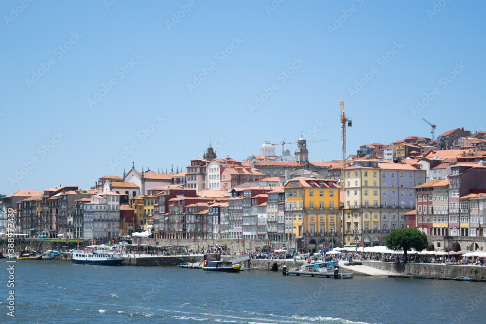 view of the old town of Porto