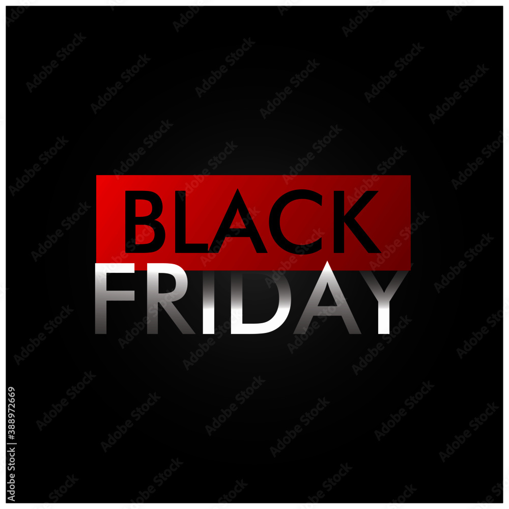 Black Friday Sale banner. Vector Illustration EPS 10.