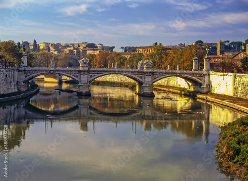 Photography Bridge in Rome, Italy