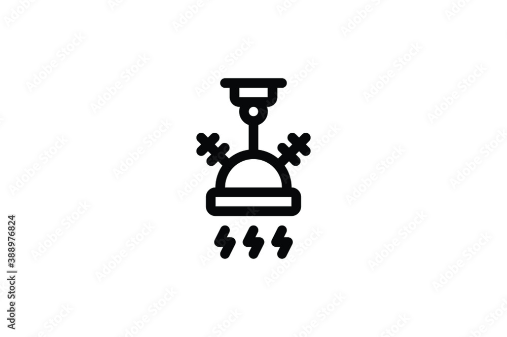 Industry Outline Icon - Electrical Magnet Industry Outline Icon - Electrical Magnet