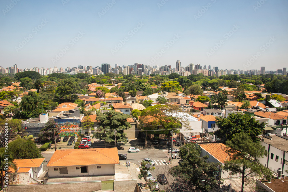view of the city in Brazil