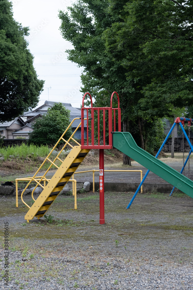 Fototapeta premium playground in the park