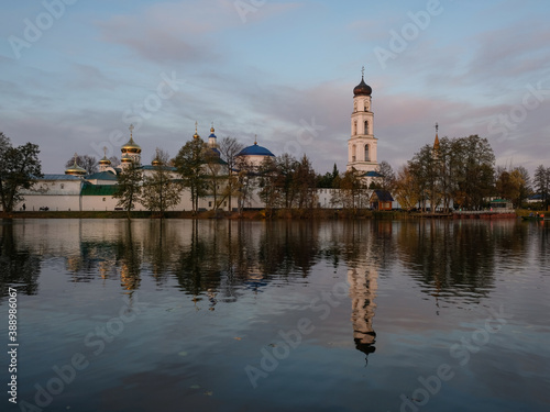 Raifa Monastery, reflected in the lake. Kazan, Russia © tasha