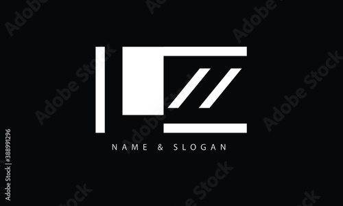 LZ, ZL, L, Z abstract letters logo monogram photo