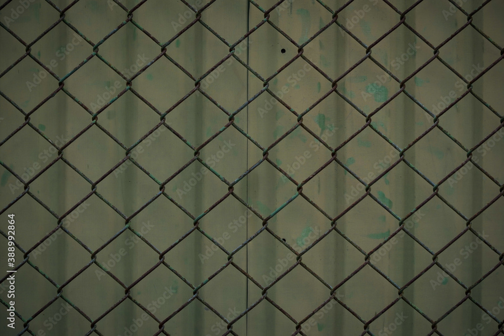 Fototapeta premium Old rustic steel zinc surface texture and background