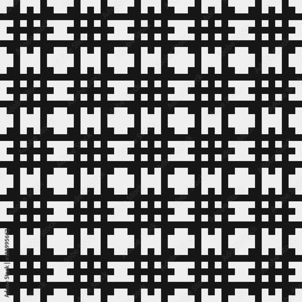 Abstract Cross Pattern Dots Logo generative computational art illustration