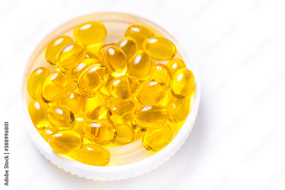 Lot of vitamins D3 capsules piles, in plastic bottle Lot of vitamins D3 capsules piles, in plastic bottle