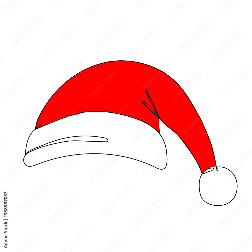 Santa hat Drawing Santa Claus Nisse, Inkscape, angle, white, drawer png |  PNGWing
