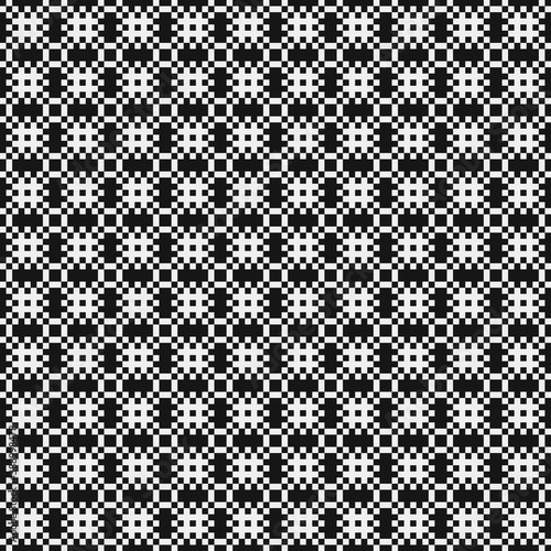 Abstract Cross Pattern Dots Logo generative computational art illustration