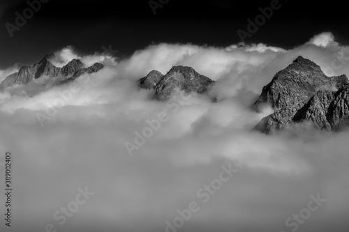 Mountain peaks