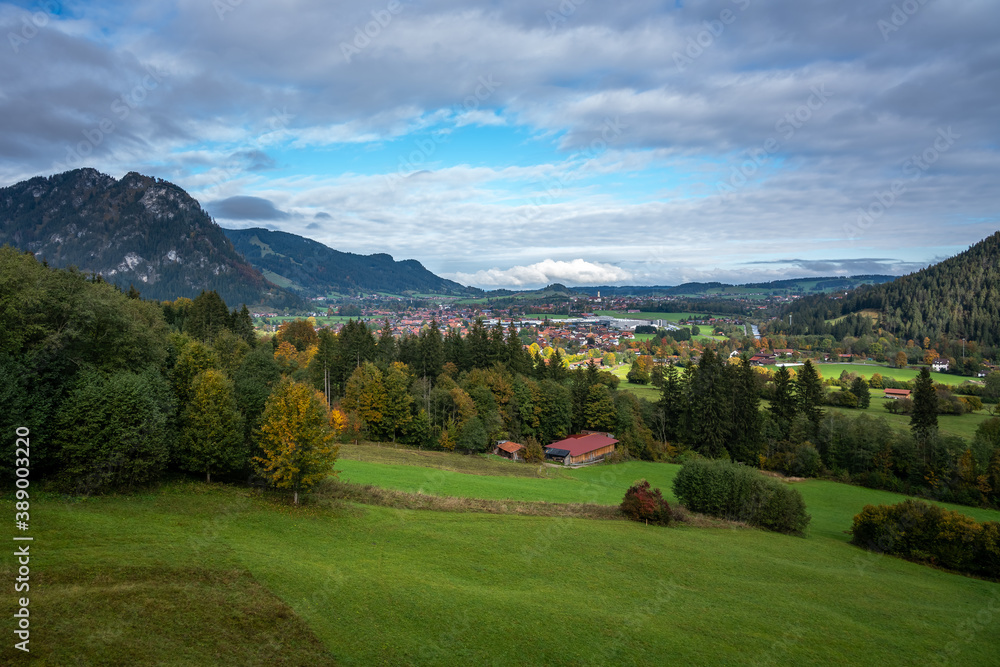 Herbstferien in Pfronten im Allgäu, auf dem Breitenberg