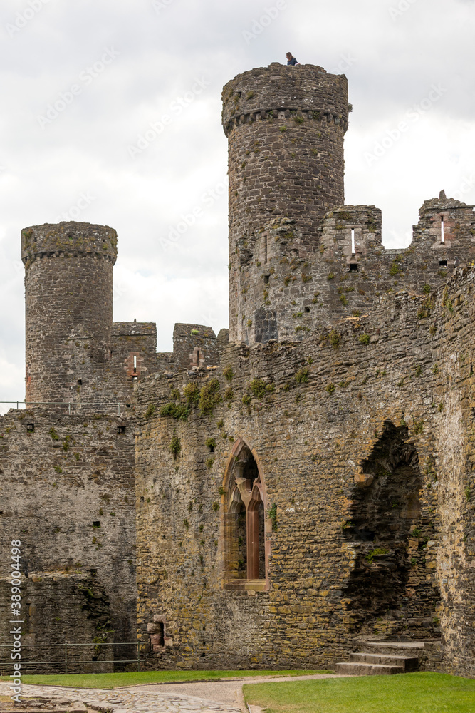 The magnificent medieval fortress still towers over town after 700 years - Conwy Castle
