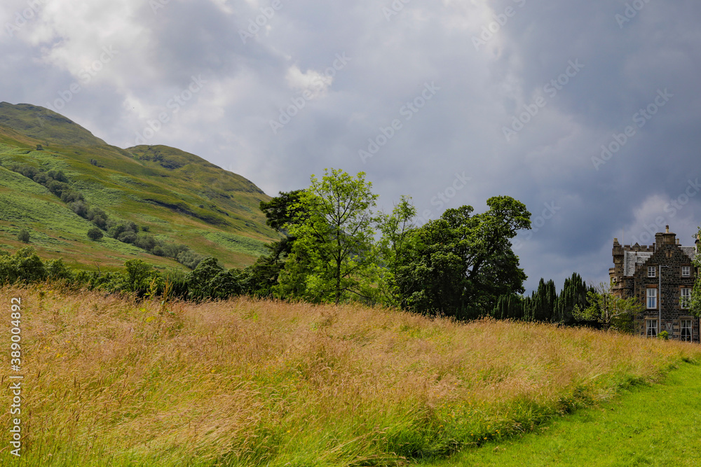 landscape with sky and clouds landscape with sky and clouds