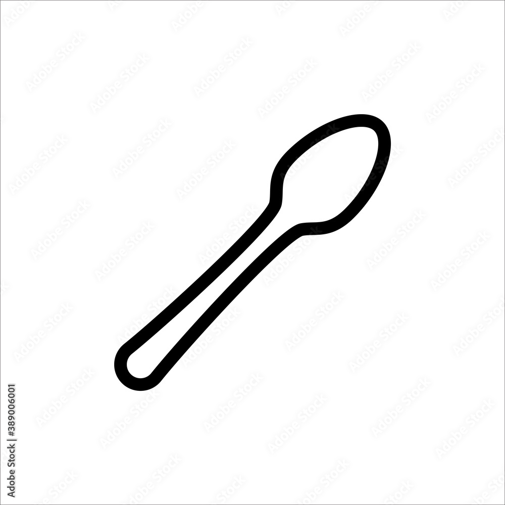 spoon icon vector design trendy spoon icon vector design trendy