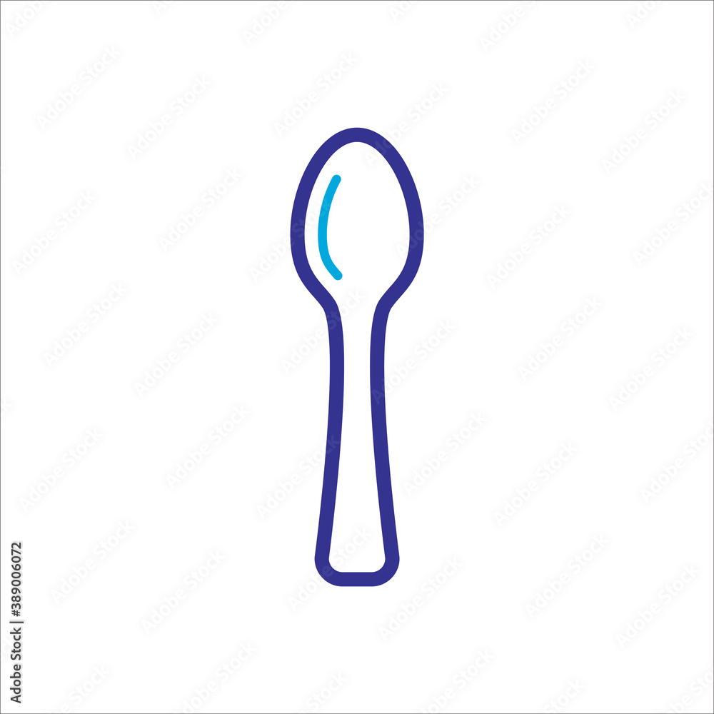 spoon icon vector design trendy spoon icon vector design trendy